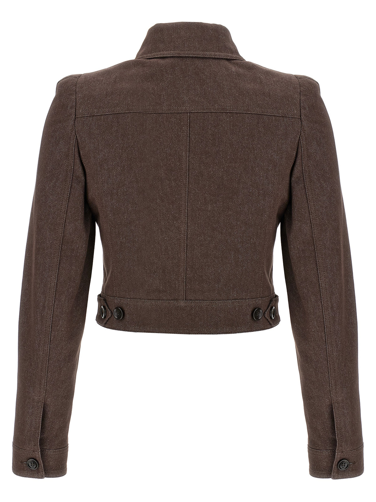 Max Mara rjav bombažni blazer