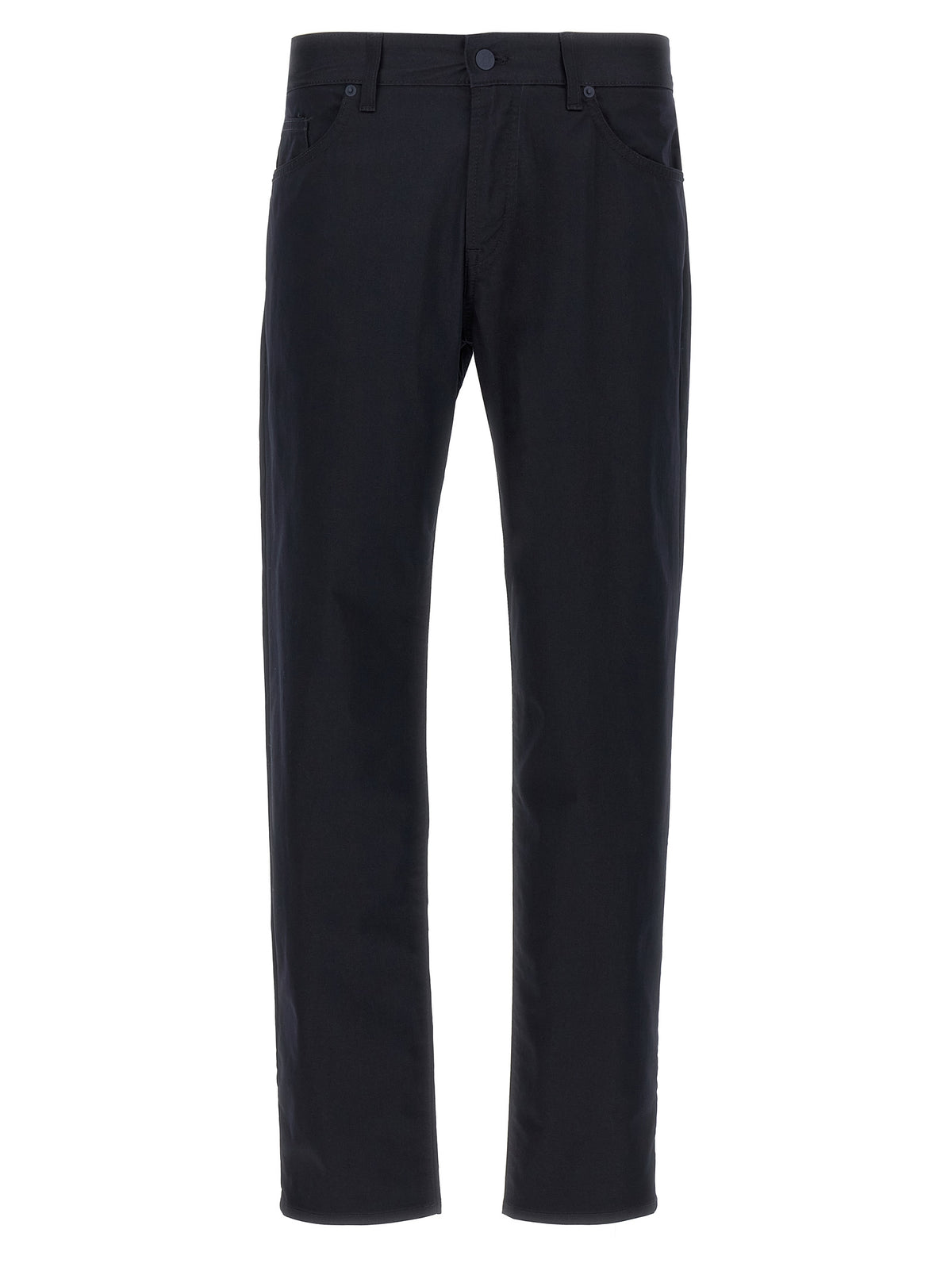 Hugo Boss Re Maine Blue Cotton Casual Trousers