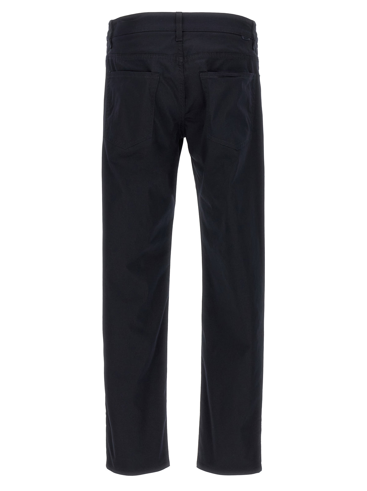 Hugo Boss Re Maine Blue Cotton Casual Trousers