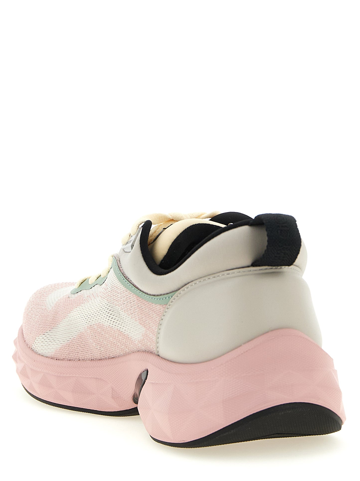 Jimmy Choo Multicolor Tencel Athletic Sneakers