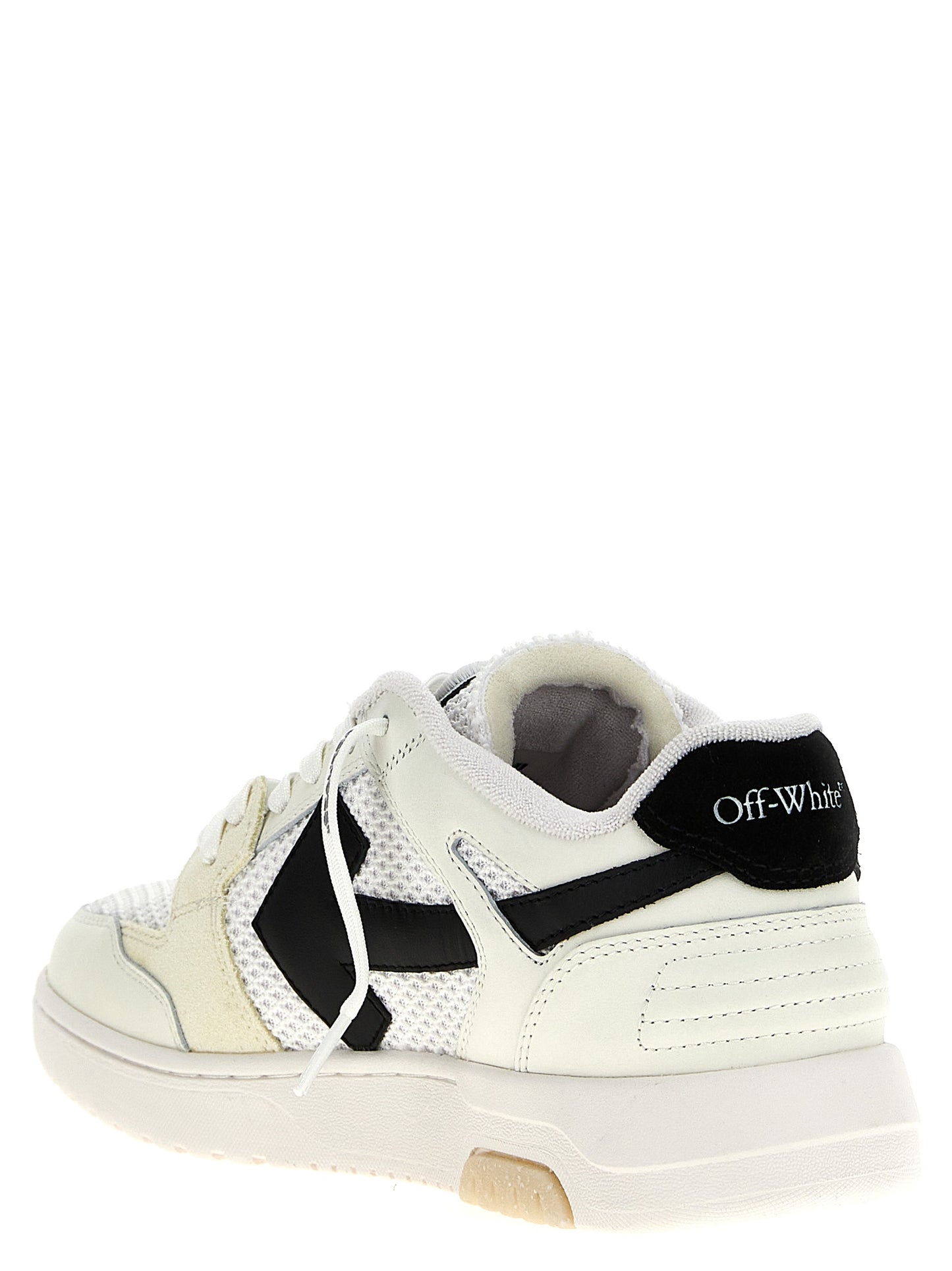Off-White Bicolor-Sportschuhe aus Rindsleder