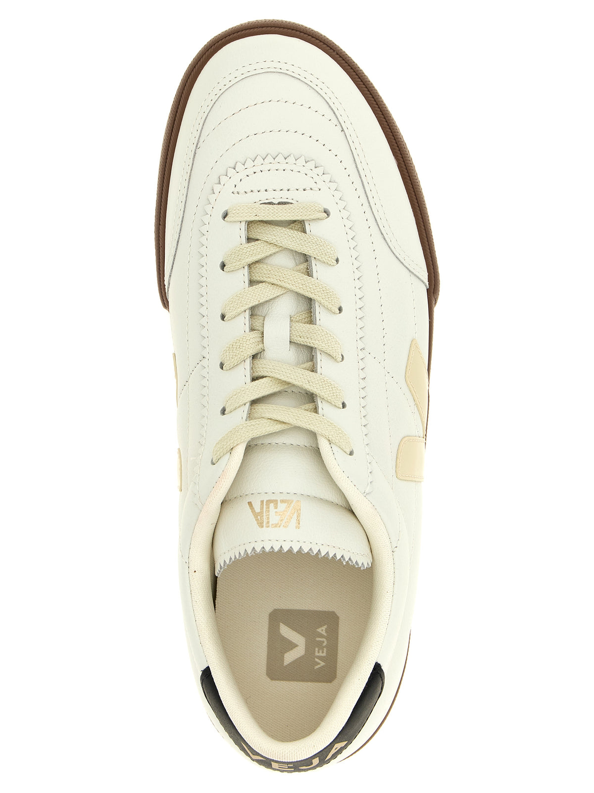 Veja Bicolor-Sneakers aus echtem Leder