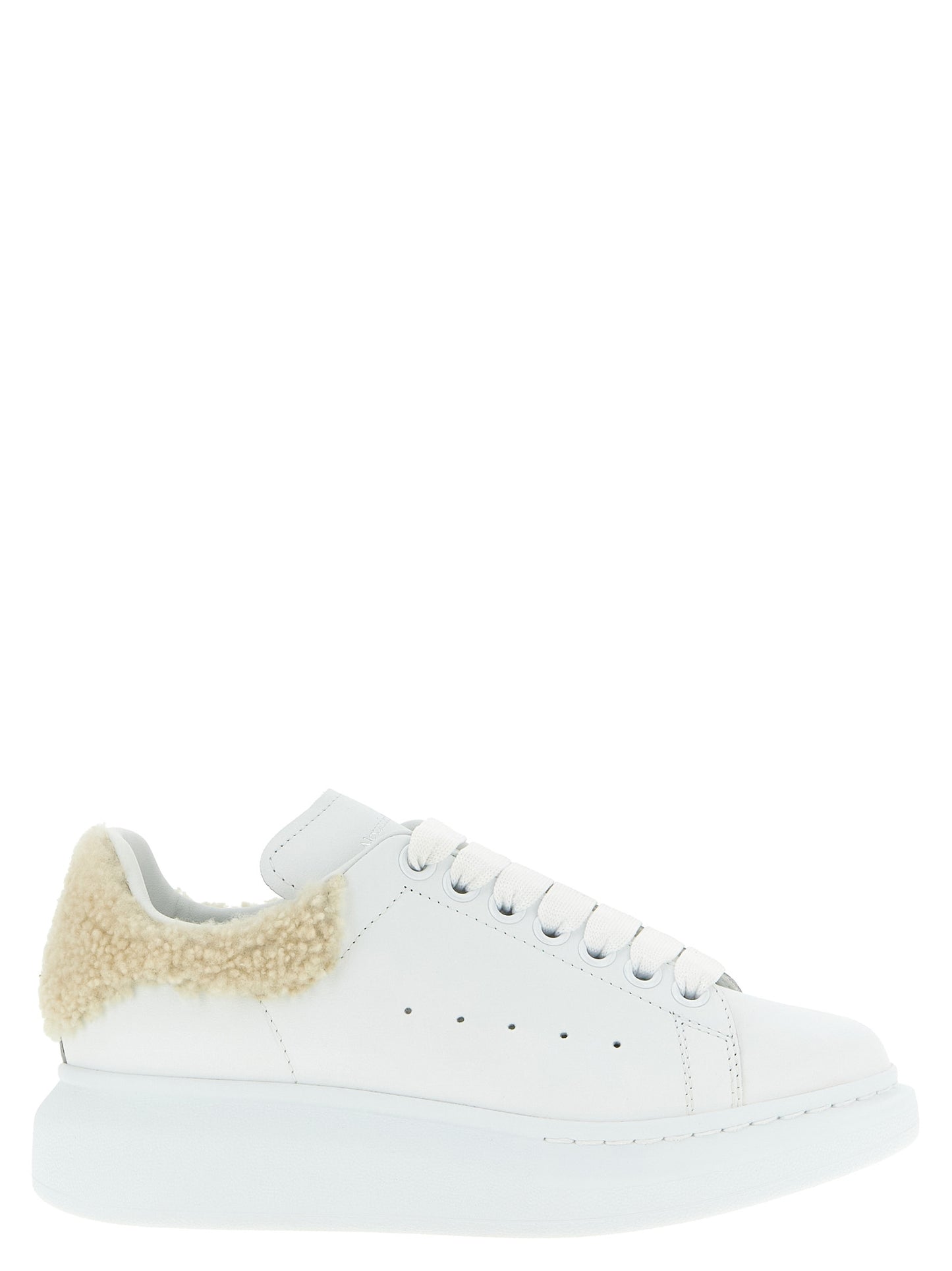 Alexander McQueen Beige Chunky Sneakers