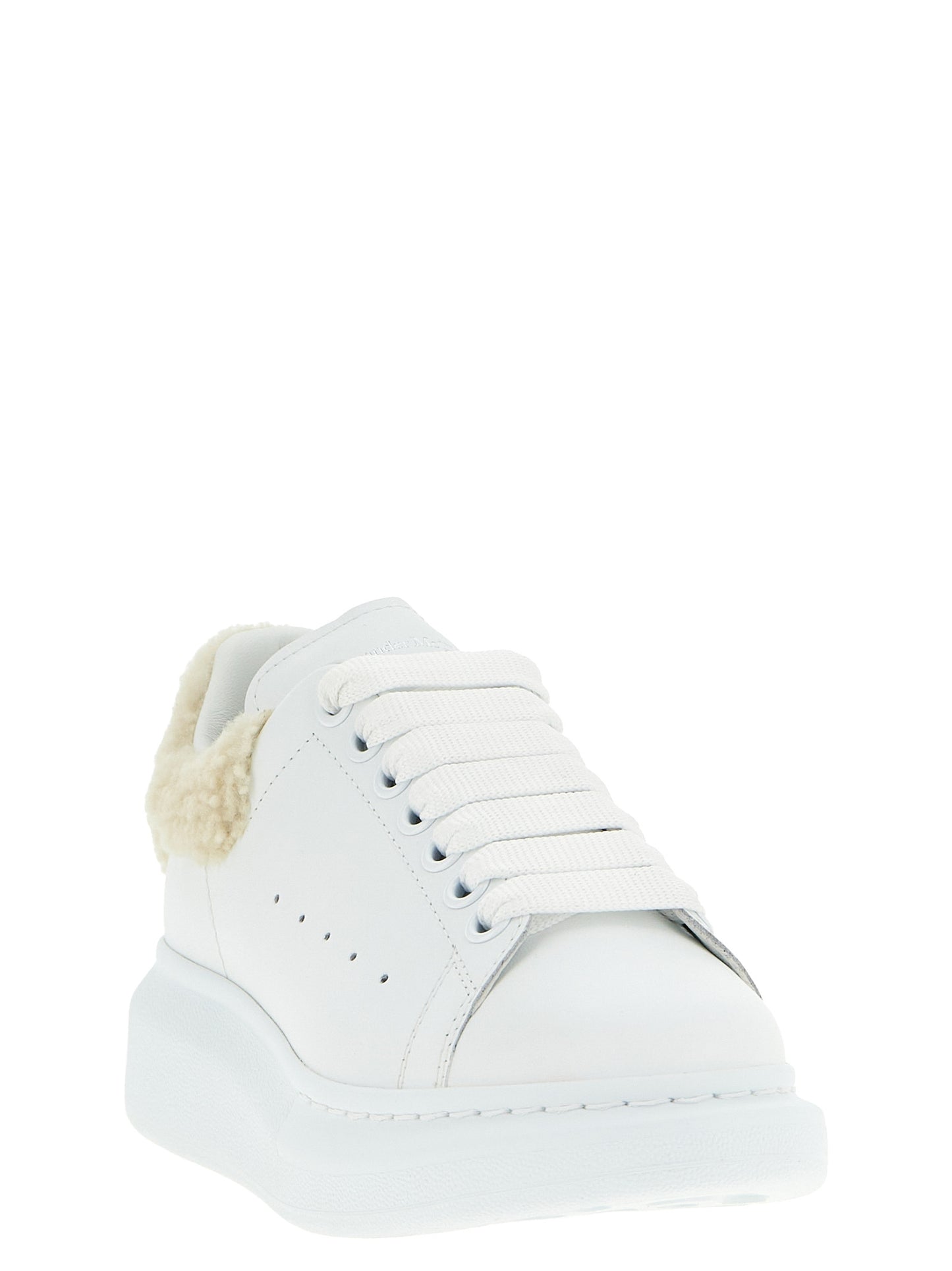 Alexander McQueen Beige Chunky Sneakers