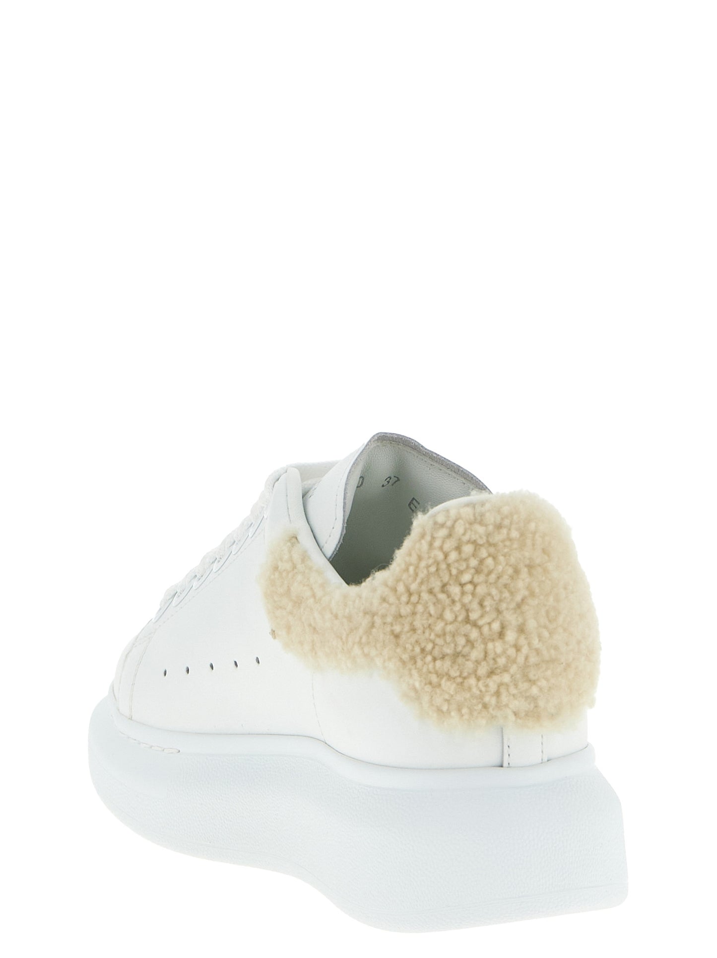 Alexander McQueen Beige Chunky Sneakers