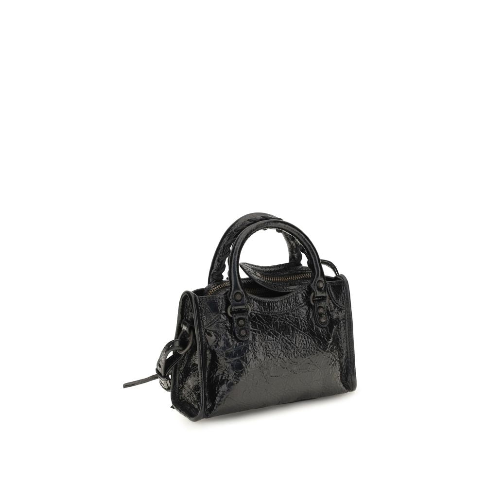 Balenciaga Black Leather Handbag