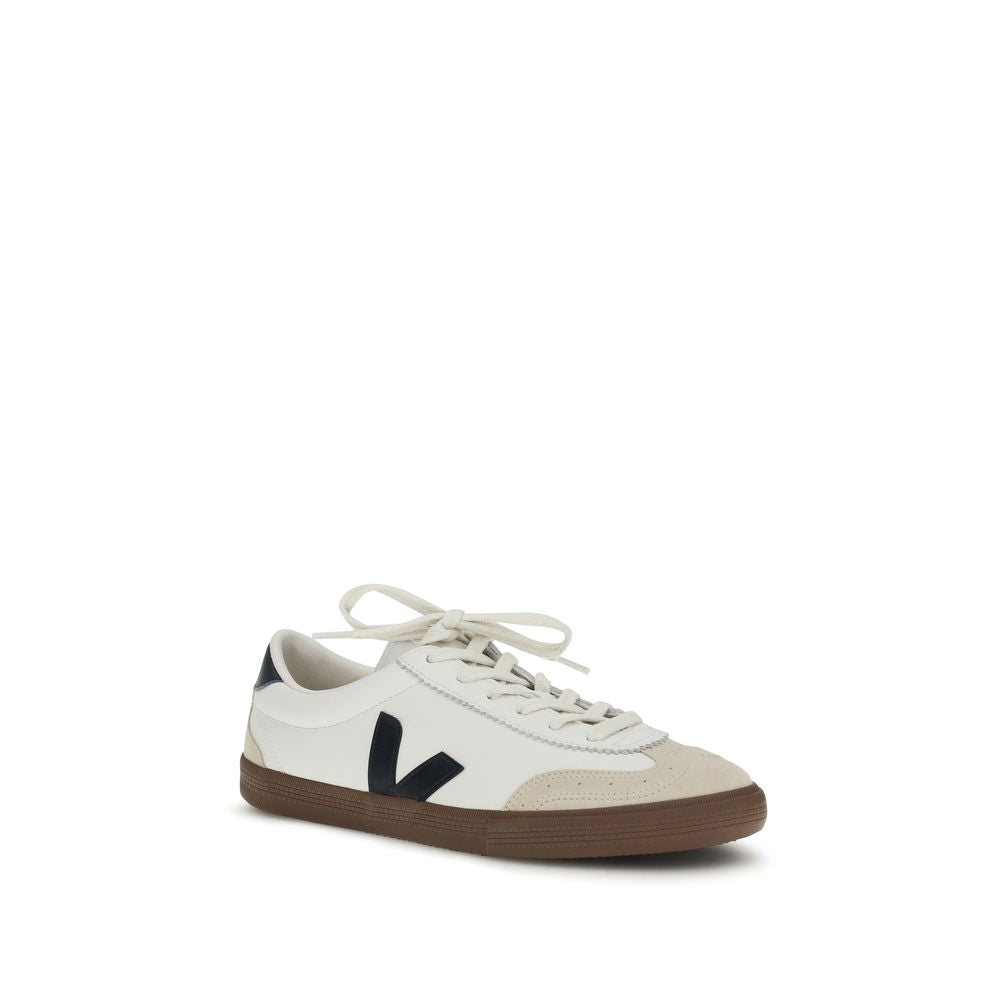 Veja Volley White Leather Sneakers