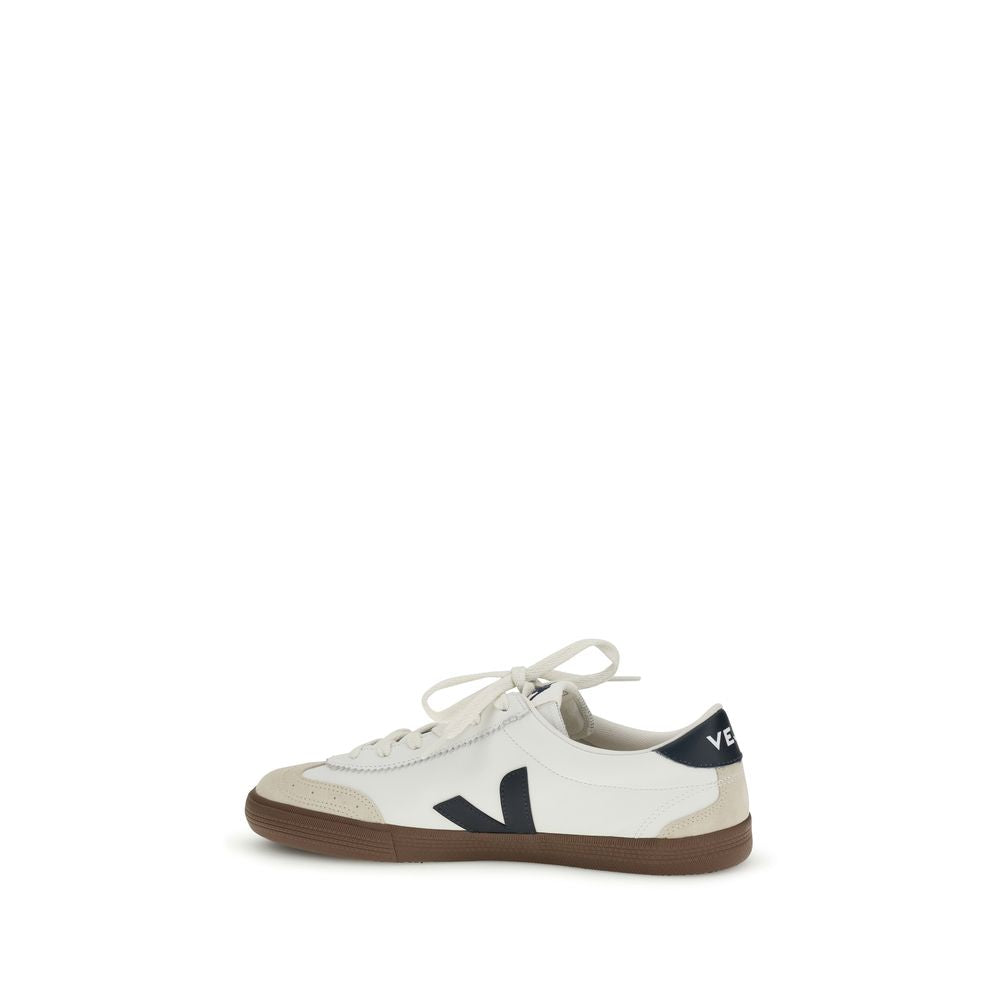 Veja Volley White Leather Sneakers