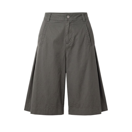 White cargo pants on a white background