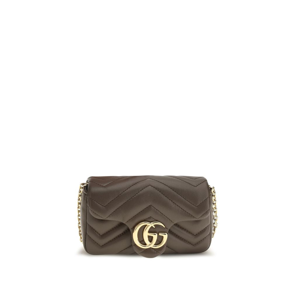 Gucci Brown Calf Leather Handbag