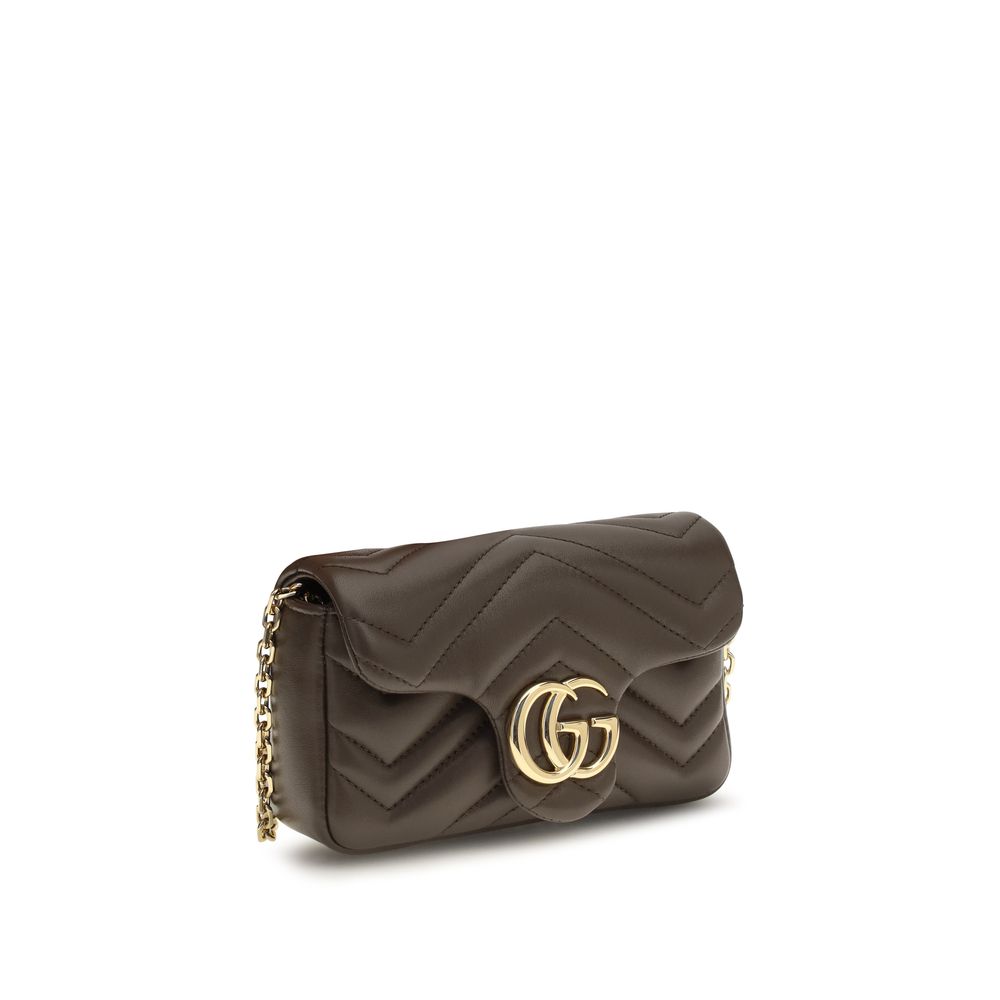 Gucci Brown Calf Leather Handbag