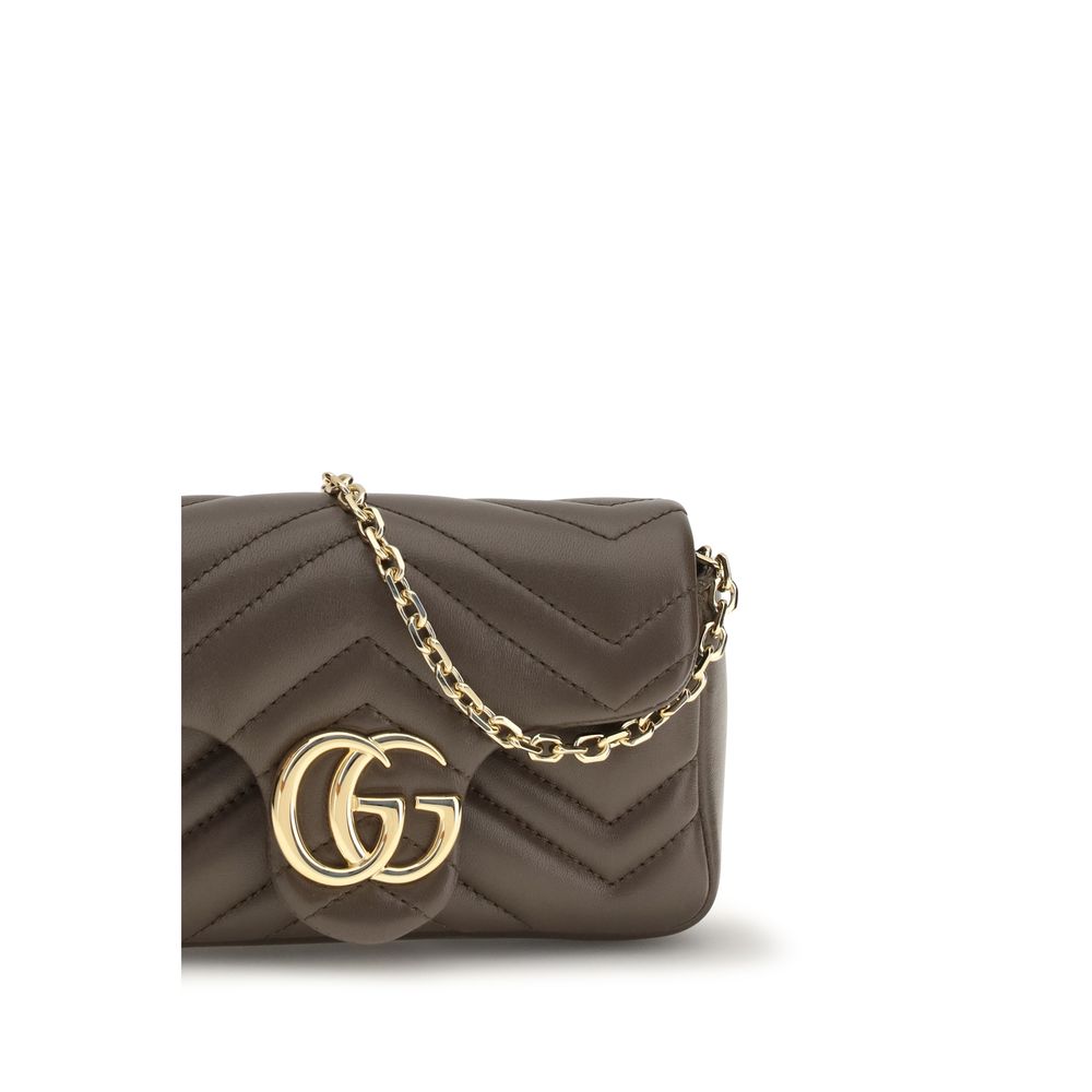 Gucci Brown Calf Leather Handbag
