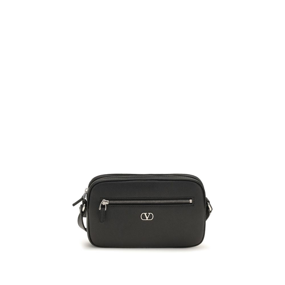 Valentino Garavani Black Leather Wallet