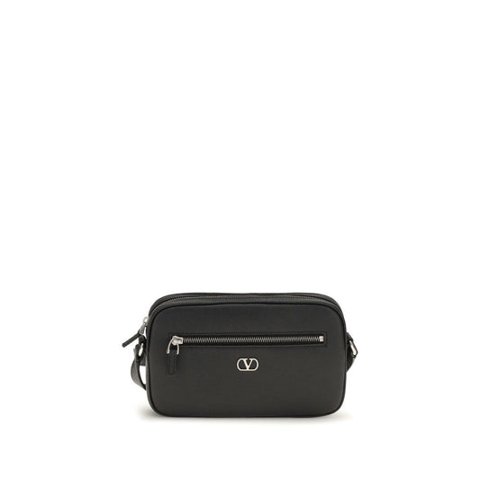 Valentino Garavani Black Leather Wallet