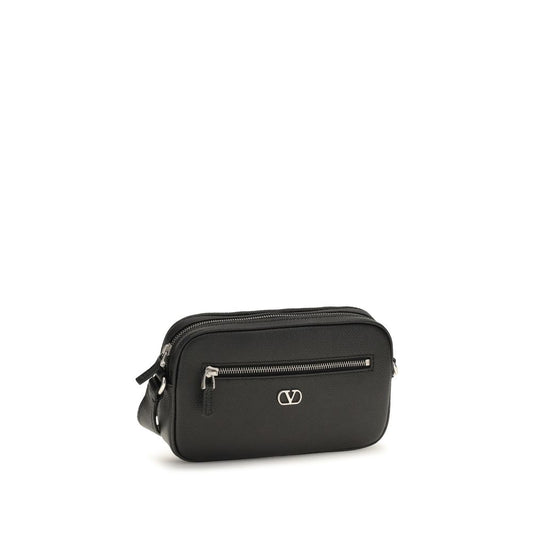 Valentino Garavani Black Leather Wallet