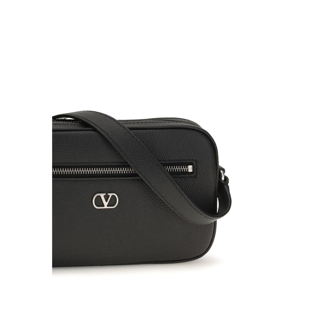Valentino Garavani Black Leather Wallet
