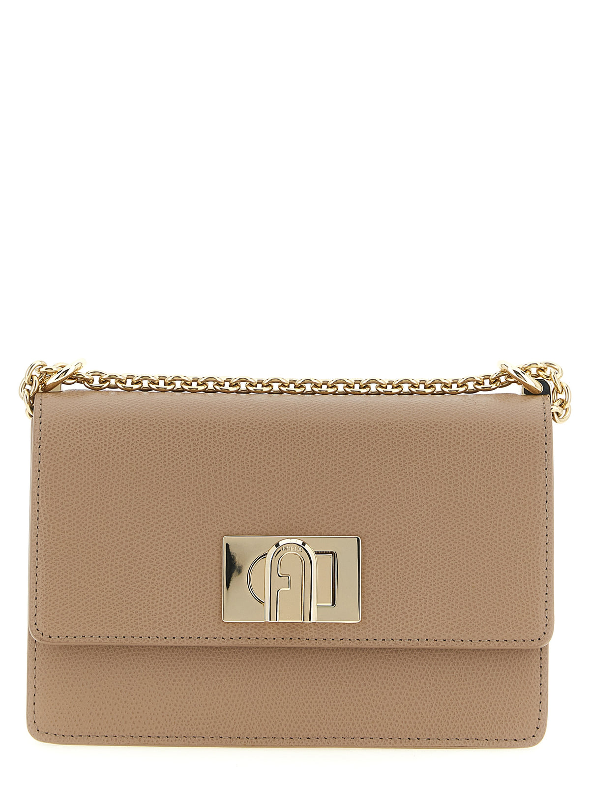 Furla 19277 Beige Leather Handbag