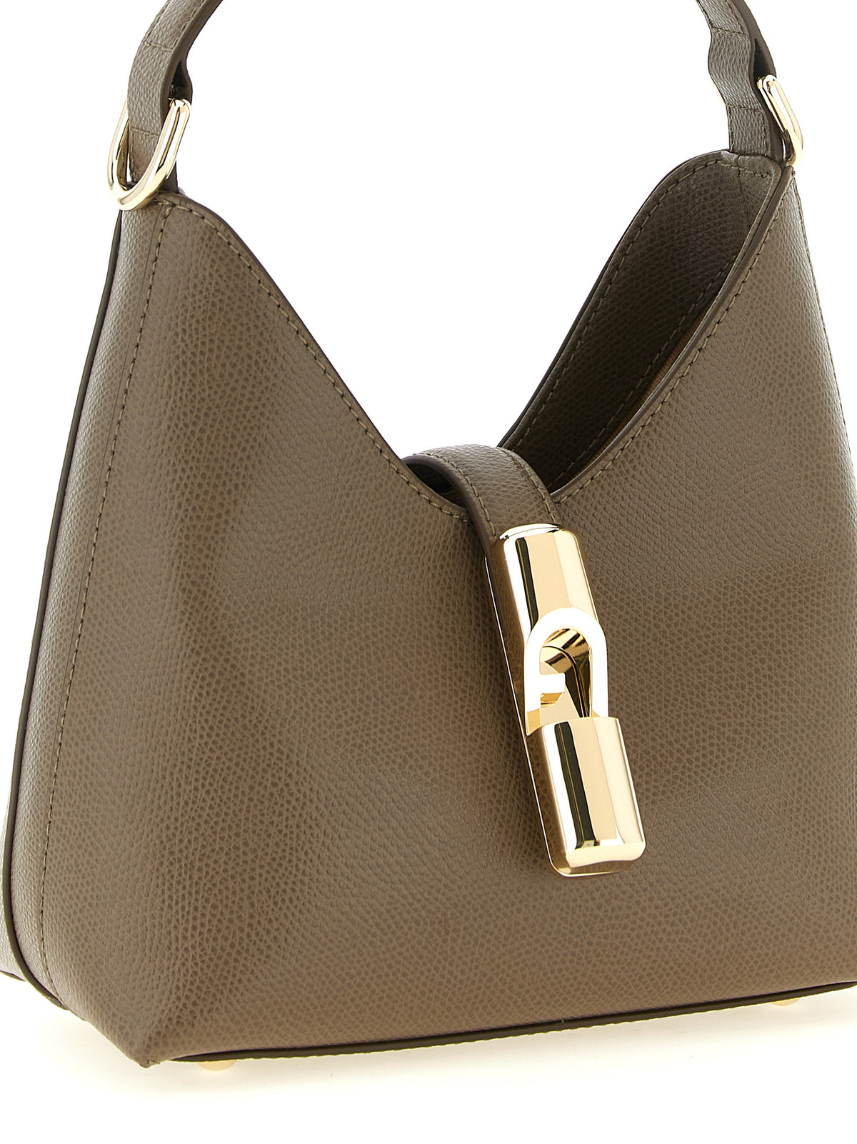 Furla Iride Brown Leather Handbag