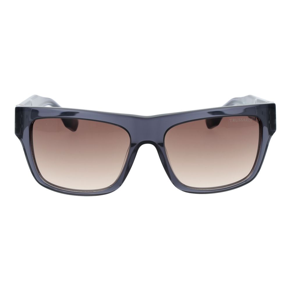 Trussardi Sonnenbrille aus grauem Azetat