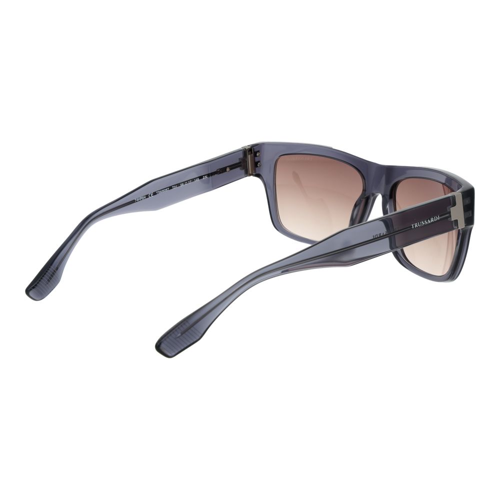 Trussardi Sonnenbrille aus grauem Azetat