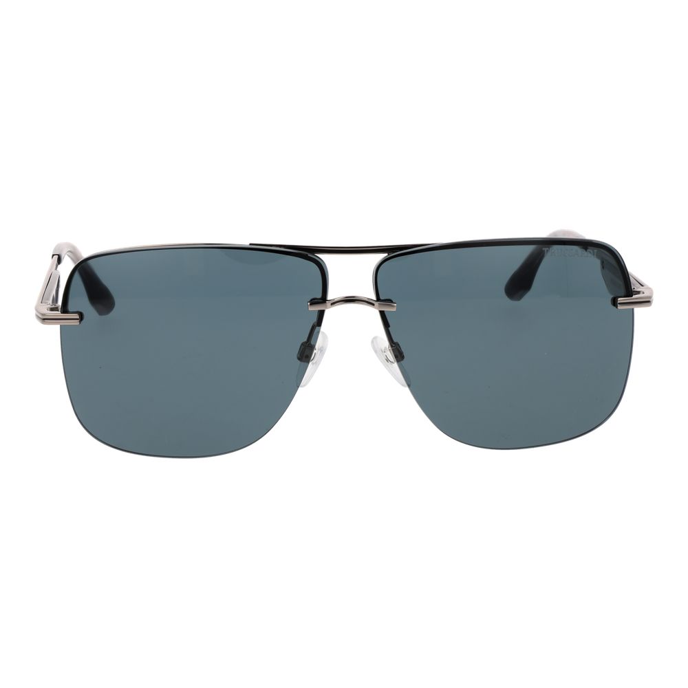 Trussardi Sonnenbrille aus Silbermetall