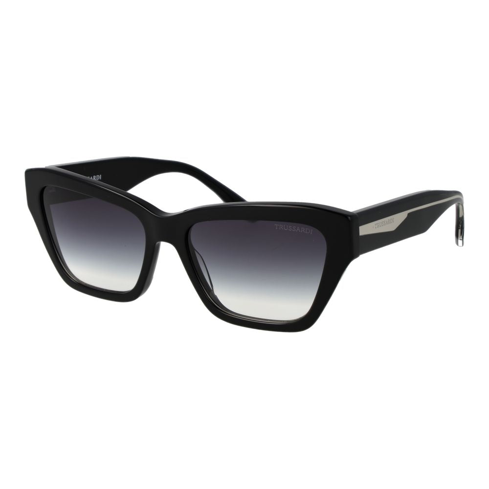 Trussardi Sonnenbrille aus schwarzem Acetat