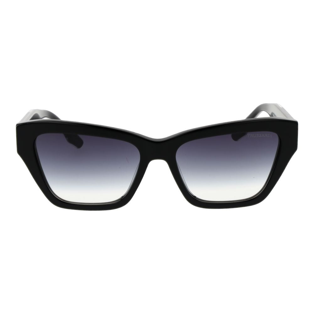 Trussardi Sonnenbrille aus schwarzem Acetat