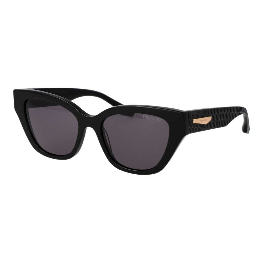 Trussardi Sonnenbrille aus schwarzem Acetat