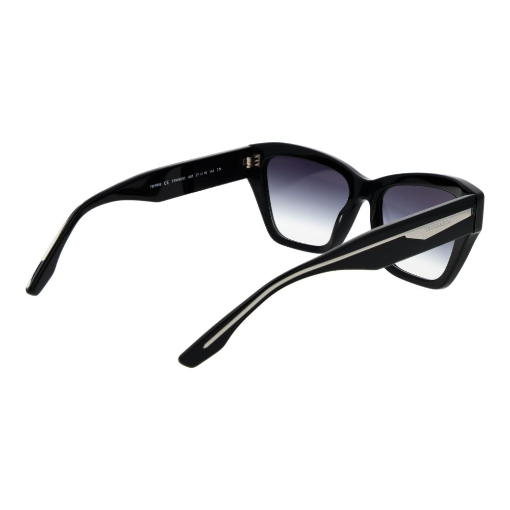 Trussardi Sonnenbrille aus schwarzem Acetat
