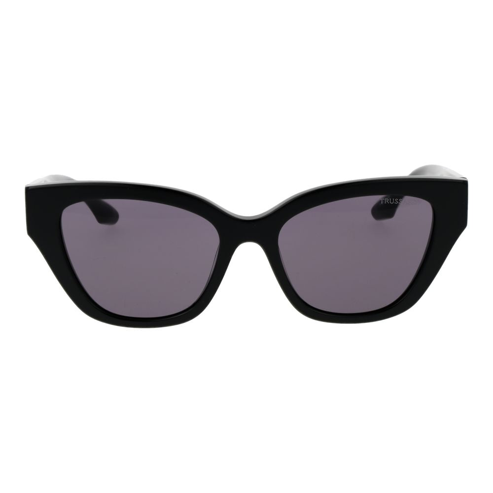 Trussardi Sonnenbrille aus schwarzem Acetat
