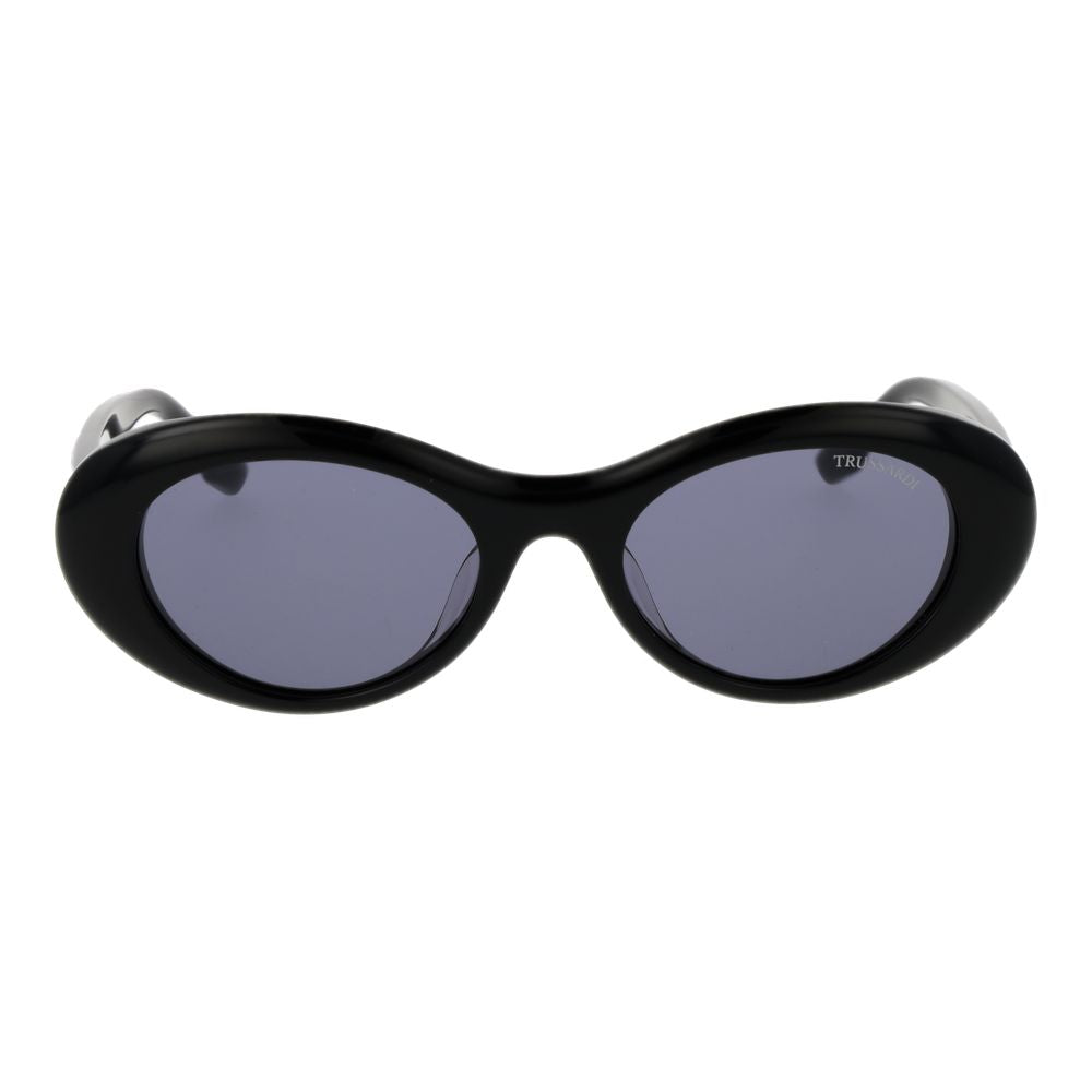 Trussardi Sonnenbrille aus schwarzem Acetat