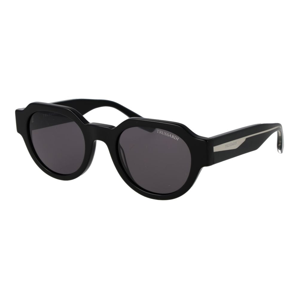 Trussardi Sonnenbrille aus schwarzem Acetat