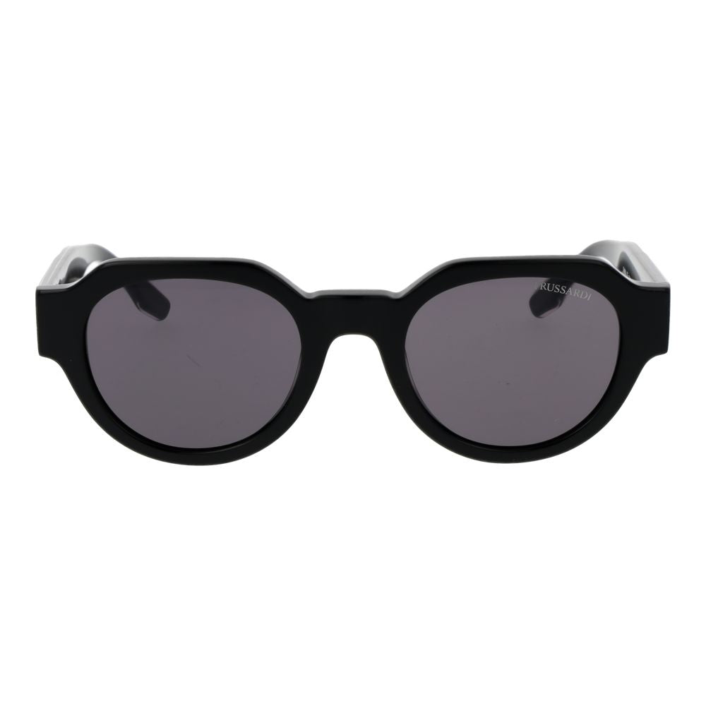 Trussardi Sonnenbrille aus schwarzem Acetat