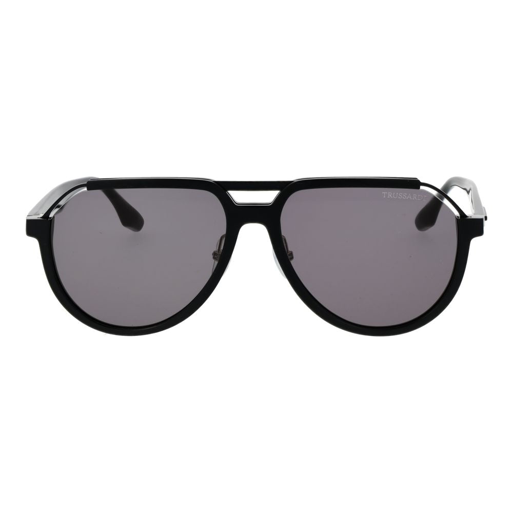 Trussardi Sonnenbrille aus schwarzem Acetat