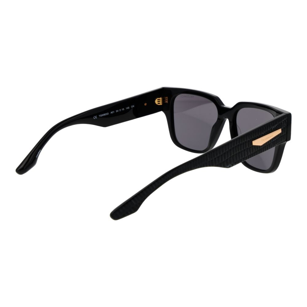 Trussardi Sonnenbrille aus schwarzem Acetat