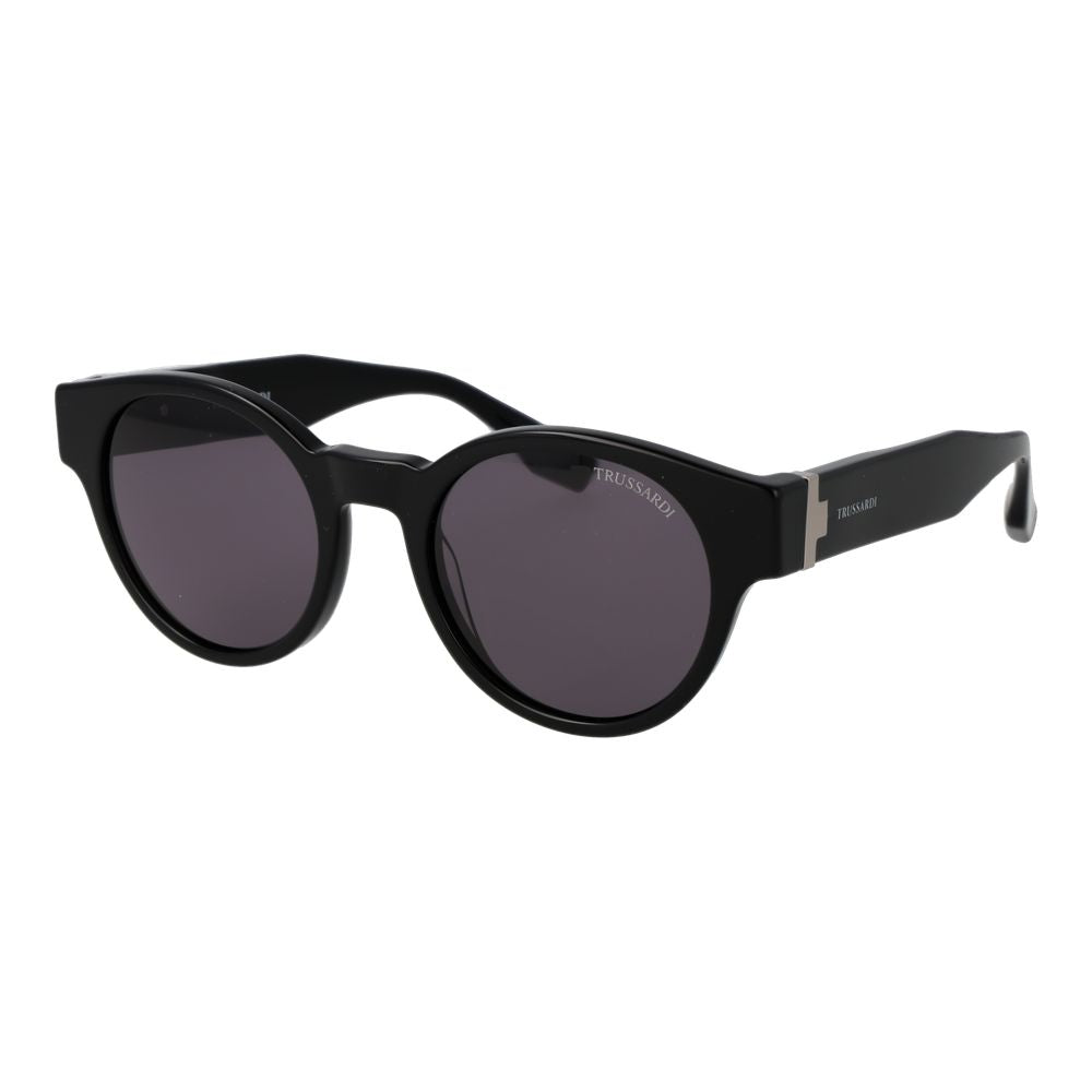 Trussardi Black Acetate Sunglasses