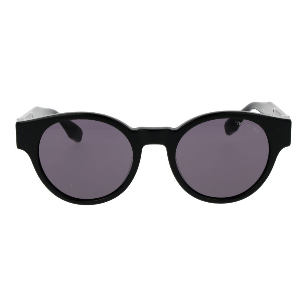Trussardi Black Acetate Sunglasses
