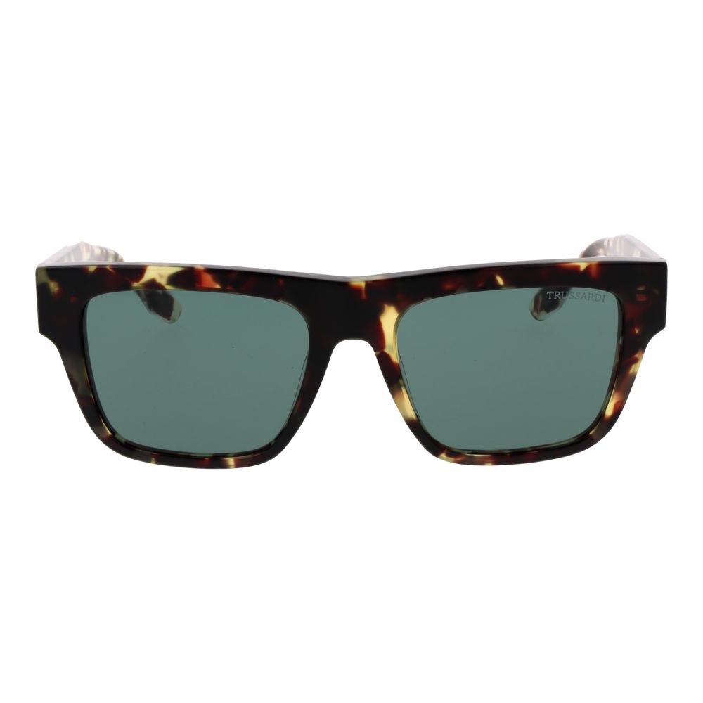 Trussardi Brown Acetate Sunglasses