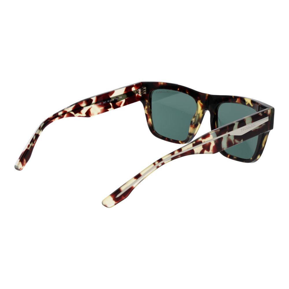 Trussardi Brown Acetate Sunglasses