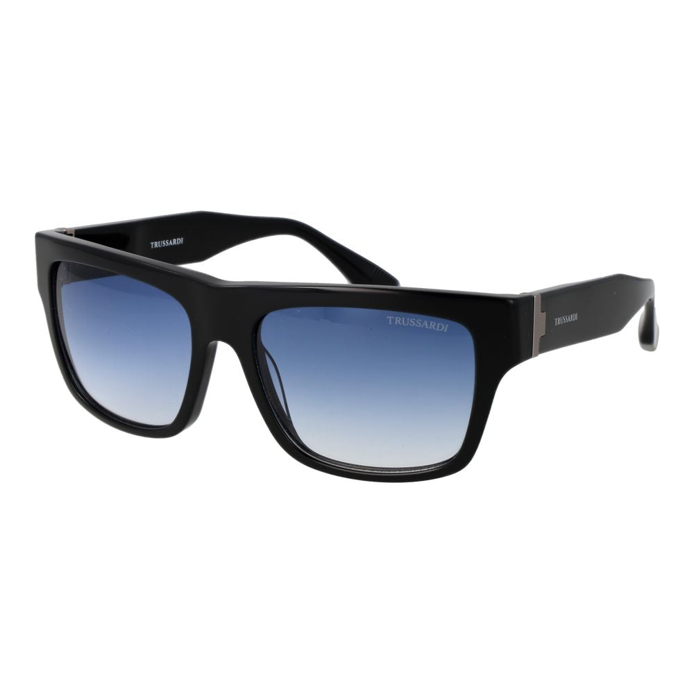 Trussardi Sonnenbrille aus schwarzem Acetat