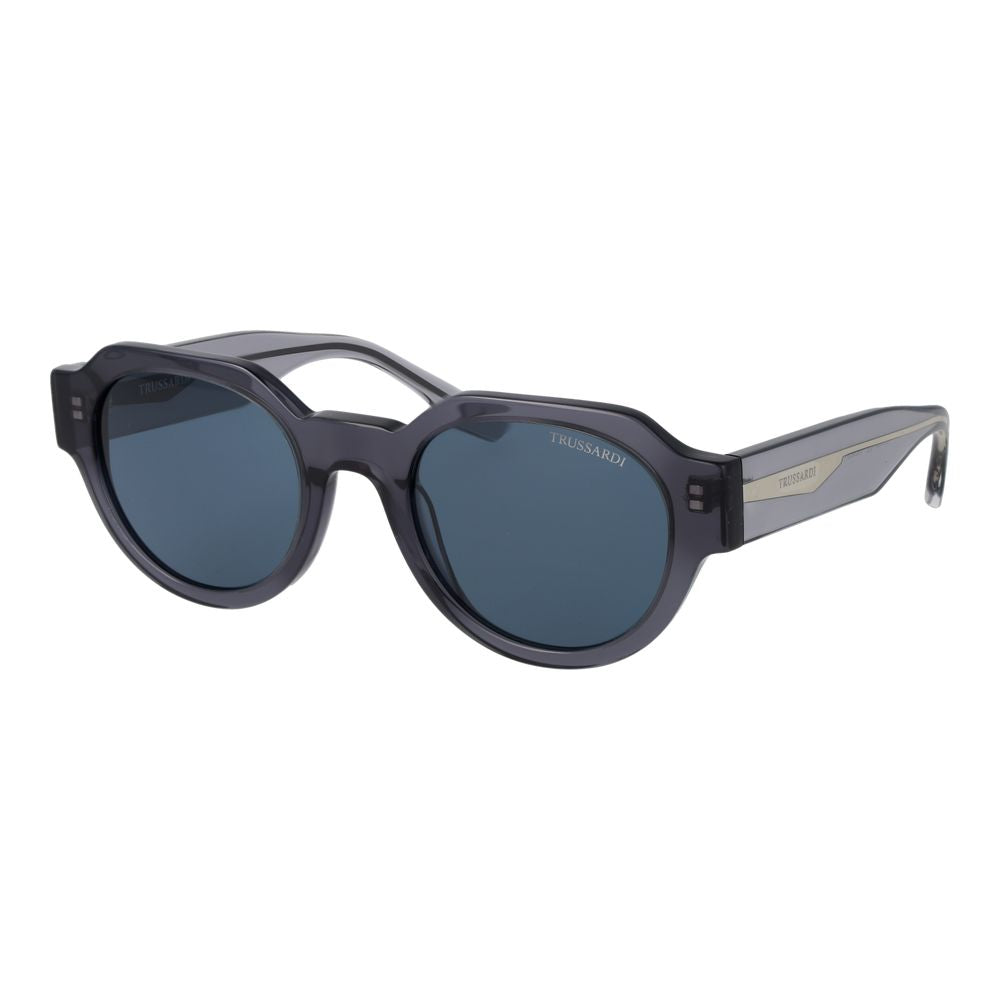 Trussardi Sonnenbrille aus grauem Azetat