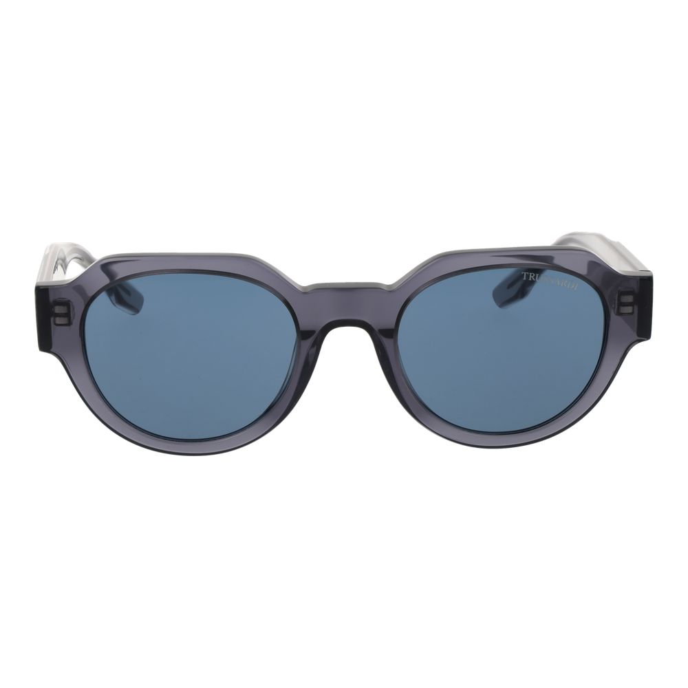Trussardi Sonnenbrille aus grauem Azetat