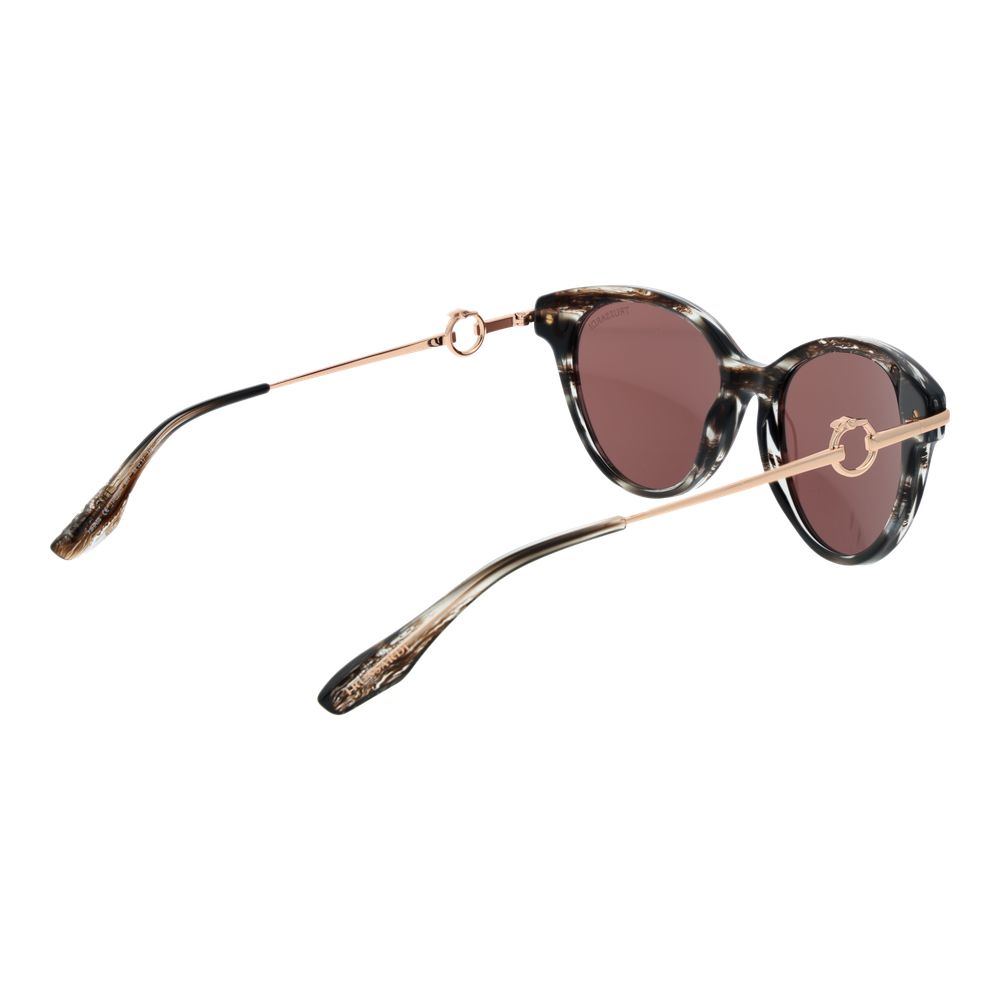 Trussardi Braune Acetat-Sonnenbrille