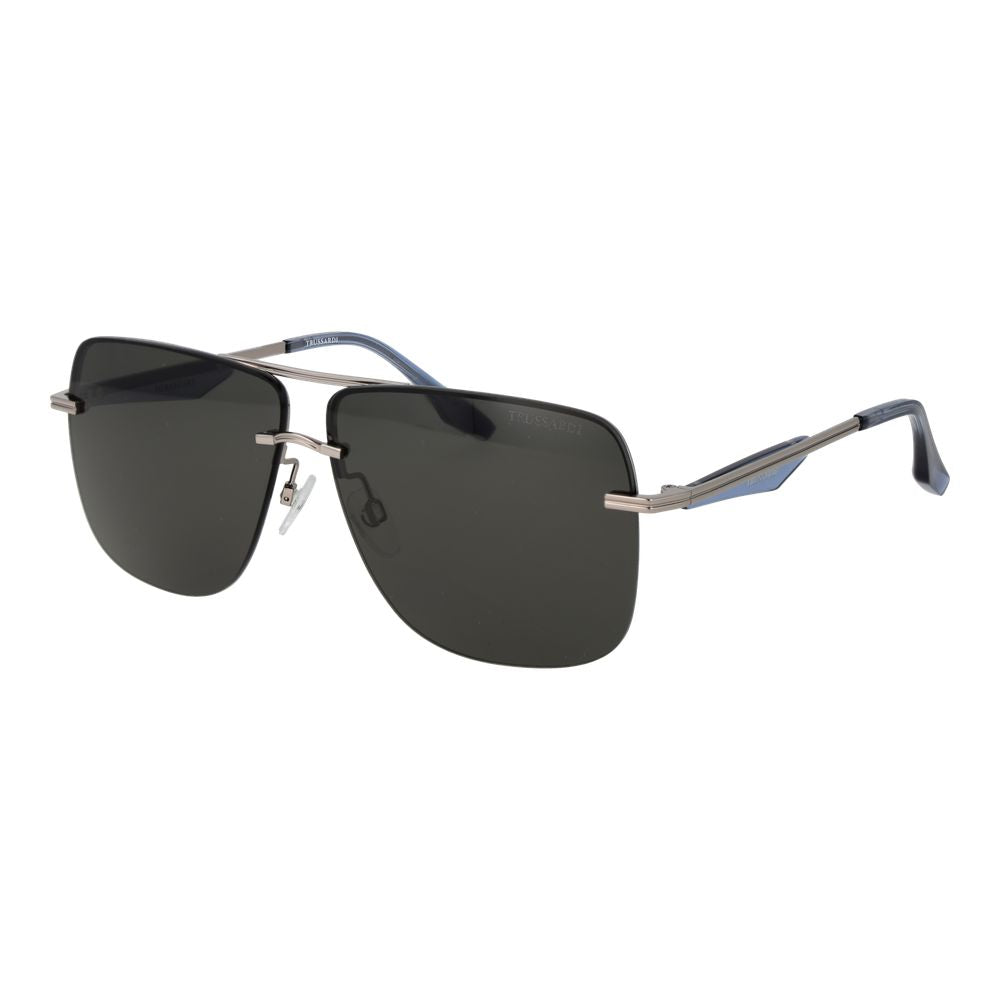 Trussardi Sonnenbrille aus Silbermetall