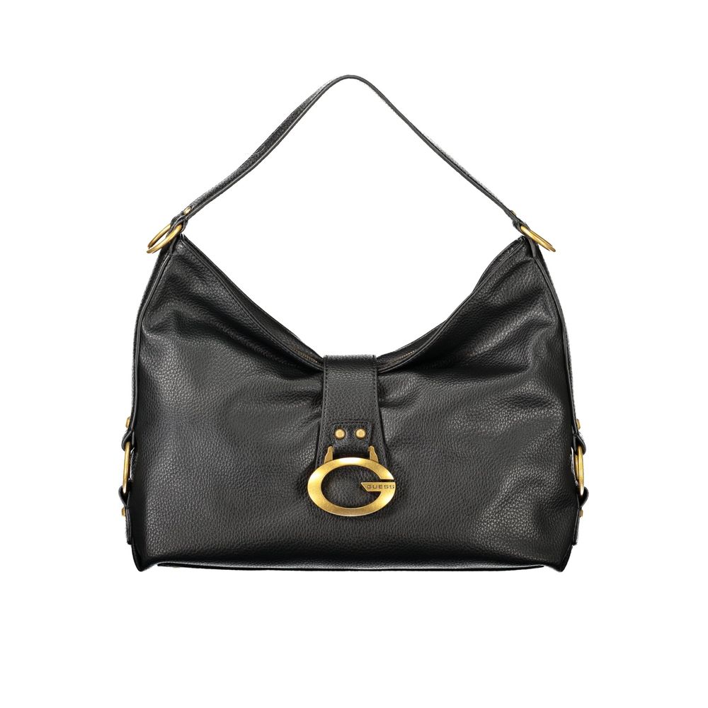Guess Jeans Nero Damen Polyurethan-Tasche
