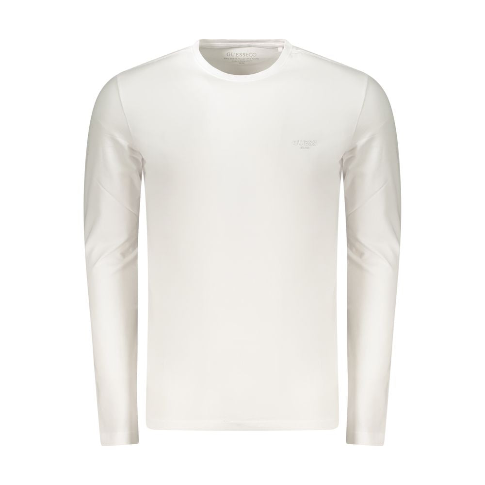 Guess Jeans White Cotton T-Shirt