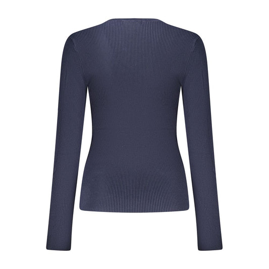 Guess Jeans Blaues Viskose Damenpullover