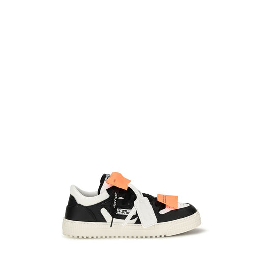 Off-White Mehrfarbige Kalbsleder Bos Taurus Low Top Sneakers