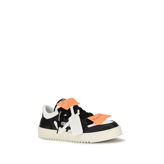 Off-White Mehrfarbige Kalbsleder Bos Taurus Low Top Sneakers