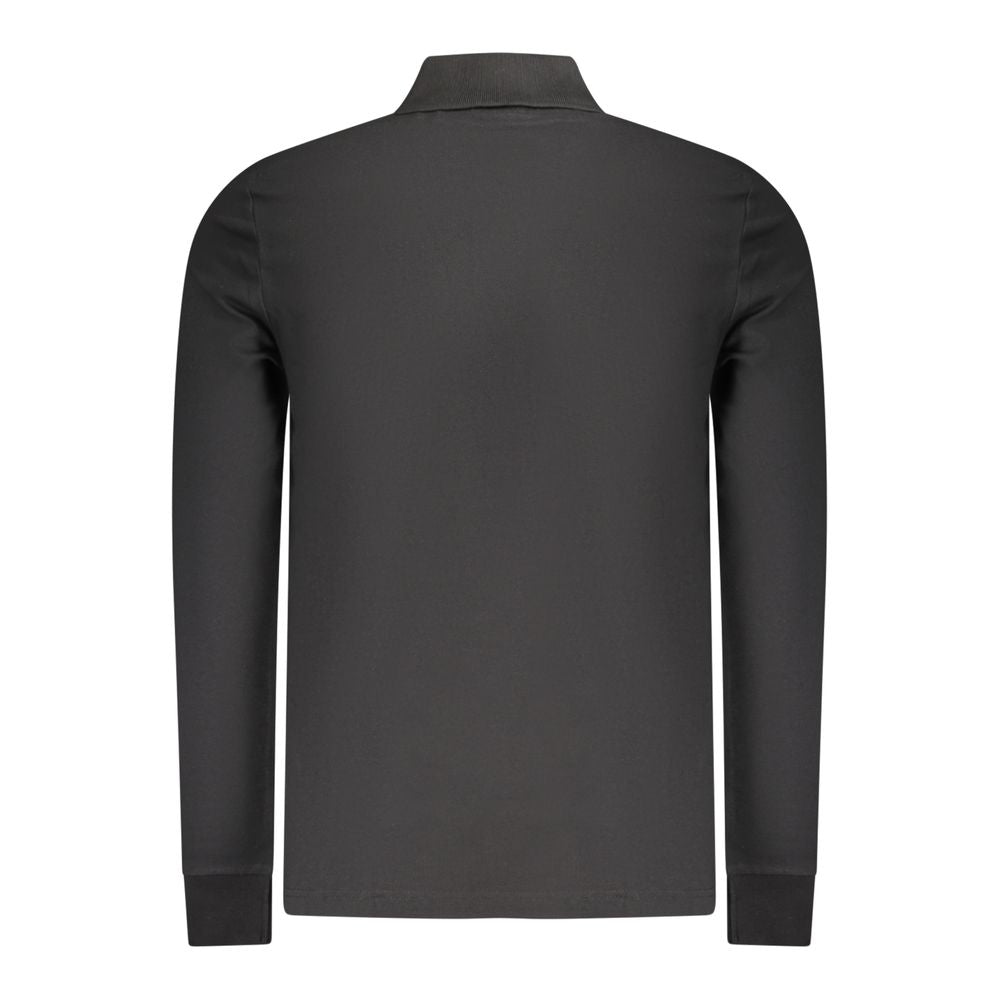 Hugo Boss Black Cotton Polo Shirt